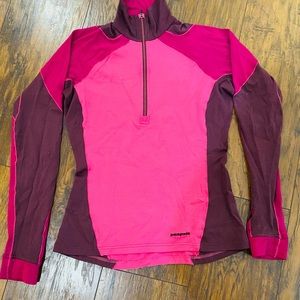 COPY - Patagonia 1/2 zip merino blend small